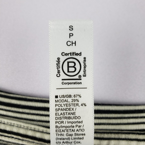 Athleta T-Shirt Women Small Cloudlight Stratus Top Striped Long Sleeve Pullover - Picture 4 of 10